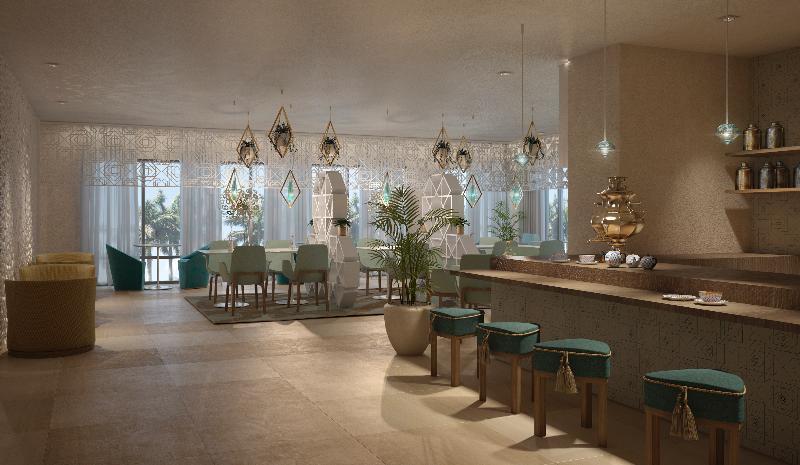 Sheraton Makkah Jabal Al Kaaba Hotel Mekka Exterior foto The bar at the hotel